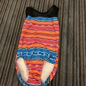 Plum practice wear leotard am